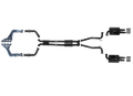 Holden Commodore VE-VF Sedan Jul 2006-Oct 2017 Gen IV 6.0-LS3 6.2 V8 1 3/4" 4 into 1 Headers 2 1/2" Sedan System