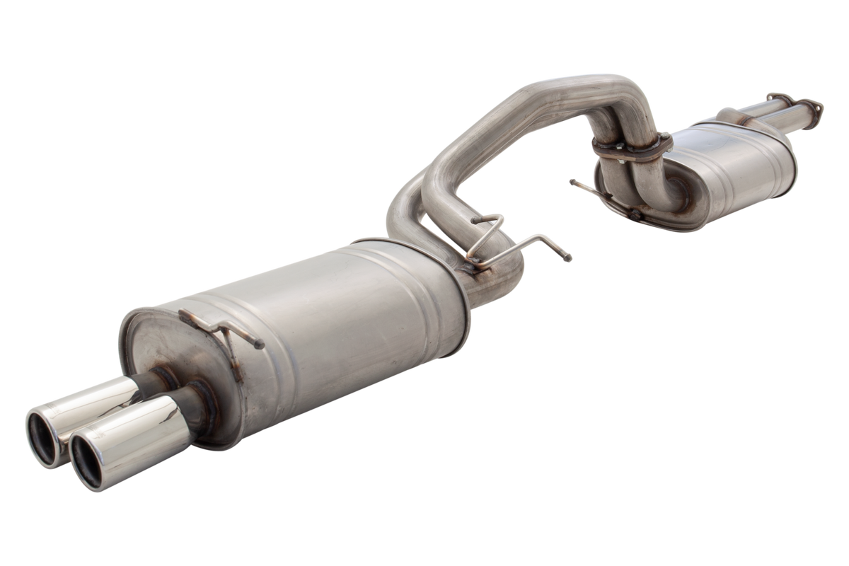 BA BF Falcon Turbo Sedan Twin 2.5" Raw 409 Cat Back Exhaust