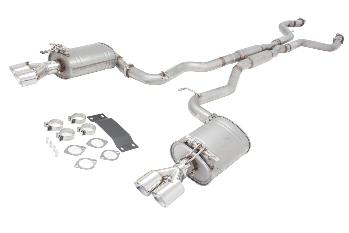Holden VE/VF Commodore V8 Raw 409 Twin 3" Cat Back System
