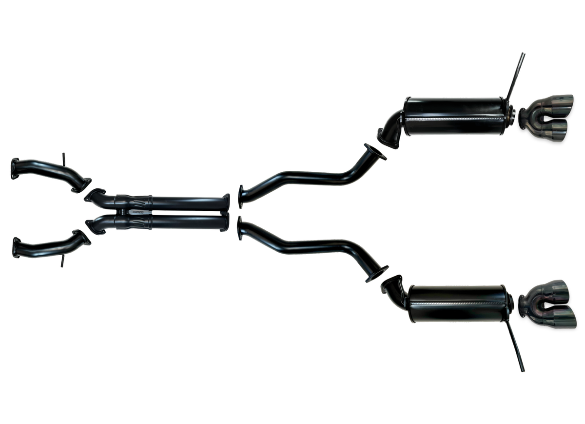 Jeep Grand Cherokee WK2 2018-2021 Trackhawk 6.2L Supercharged Hemi V8 3" Cat Back Exhaust