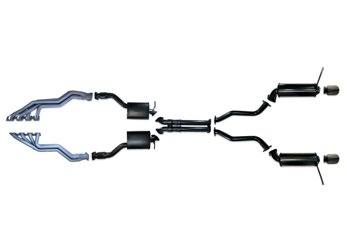 Jeep Grand Cherokee WK2 2012-2021 SRT 6.4L Hemi V8 3" Exhaust System with Headers and Cats