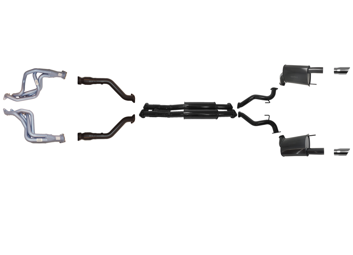 Ford Mustang Convertible 2015-2017 5.0L Headers, Cats and Twin 2 1/2" System (RH Drive only)