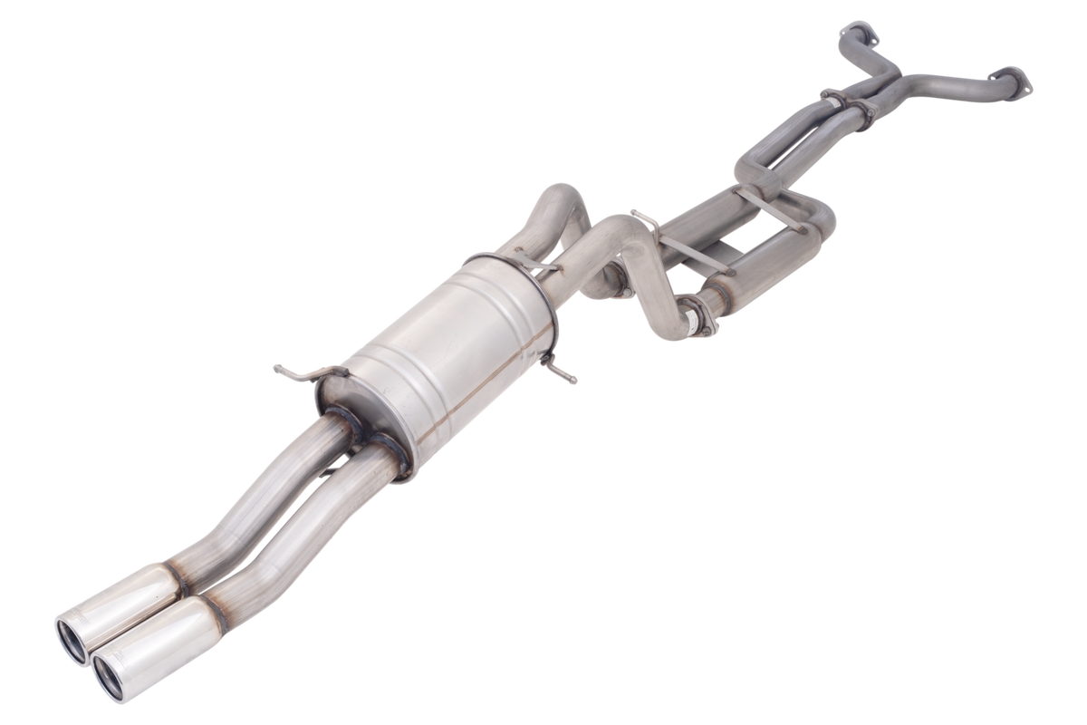 BA BF Falcon V8 Ute Twin 2.5" Raw 409 Cat Back Exhaust System